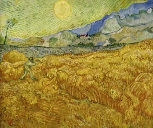 Vincent van Gogh “Die Ernte”, 59,5 x 72,5 cm 1