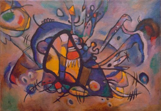 Wassily Kandinsky „Abstract Cmposition“ 97 x 68 cm 1