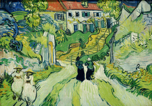 Vincent van Gogh “Treppe in Auvers”, 51 x 71 cm 1