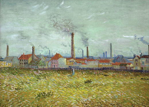 Vincent van Gogh “Fabriken in Asnières 54 x 72 cm 1