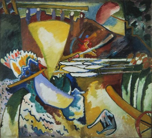 Wassily Kandinsky „Improvisation“ 106 x 97 cm 1