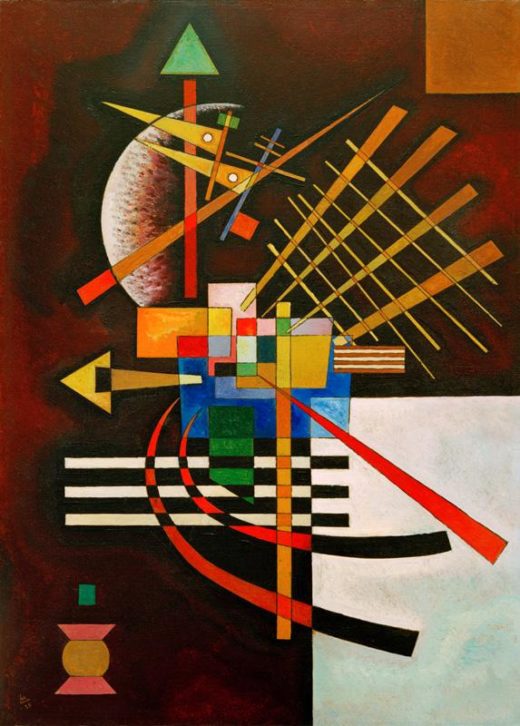 Wassily Kandinsky „Oben Und Links“ 50 x 70 cm 1