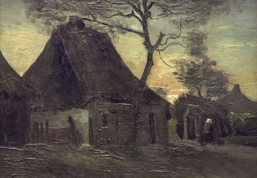 Vincent van Gogh “Boerenhuis 32 x 46 cm 1