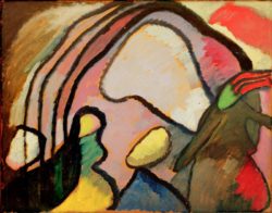 Wassily Kandinsky "Improvisation" 71 x 56 cm