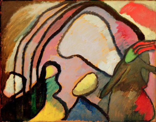 Wassily Kandinsky „Improvisation“ 71 x 56 cm 1