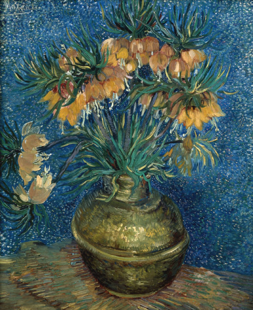 Vincent van Gogh “Kaiserkronen in einer Kupfervase”, 73,5 x 60,5 cm 1