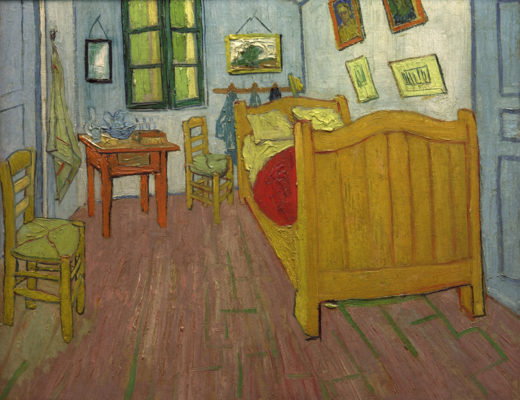 Vincent van Gogh “Das Schlafzimmer” (La Chambre à coucher) 72 x 90 cm 1