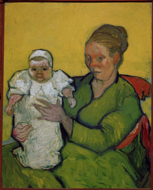 Vincent van Gogh “Madame Roulin mit ihrem Kind Marcelle” 92,4 x 73,3 cm 1