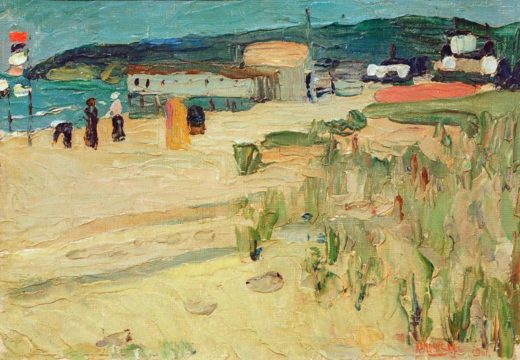 Wassily Kandinsky „Binz Auf Rügen“ 24 x 33 cm 1