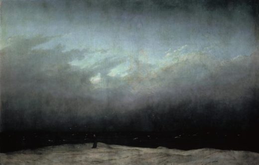 Caspar David Friedrich „Der Mönch am Meer“  171 x 110 cm 1