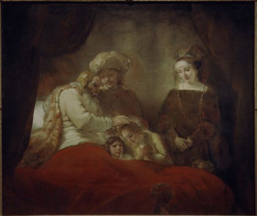 Rembrandt “Jakobs-Segen“ 173 x 209 cm 1