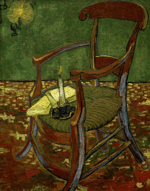 Vincent van Gogh “Gauguins Stuhl” 90,5 x 72 cm 1