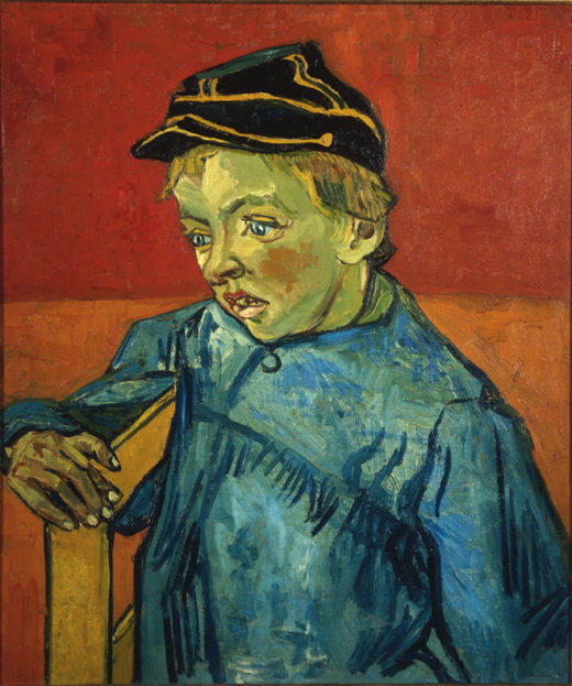 Vincent van Gogh “Bildnis Camille Roulin als Schueler”, 63,5 x 54 cm 1