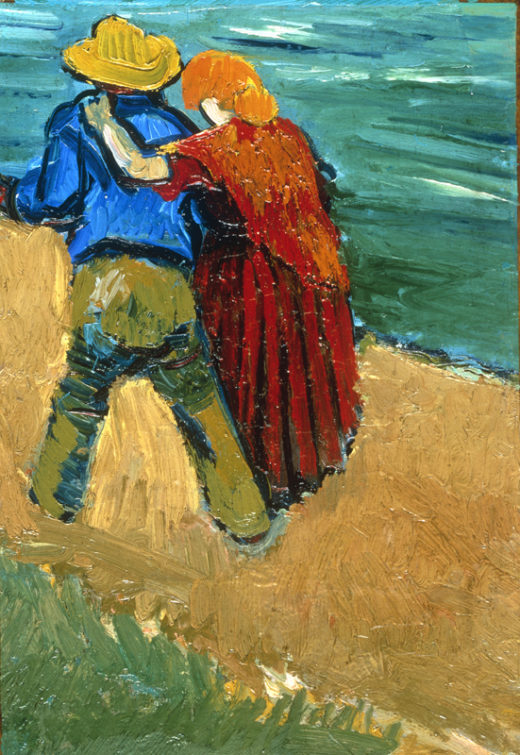 Vincent van Gogh “Liebespaar in Arles” (Fragment), 32,5 x 23 cm 1