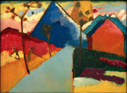 Wassily Kandinsky „Naturstudie Aus Murnau“ 45 x 33 cm 1