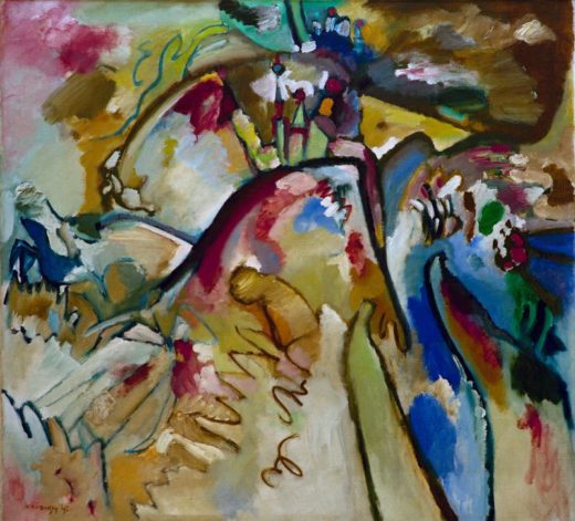 Wassily Kandinsky „Improvisation“ 105 x 96 cm 1