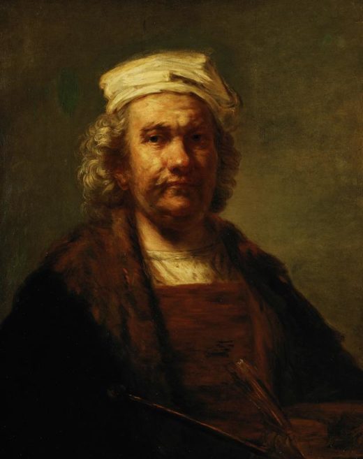 Rembrandt “Rembrand-Selbstbildnis“ 81 x 65 cm 1