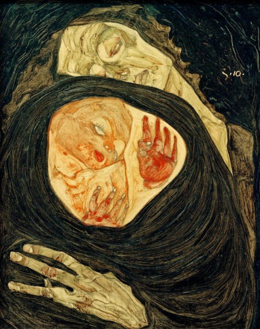Egon Schiele „Tote Mutter 1“ 26 x 32 cm 1