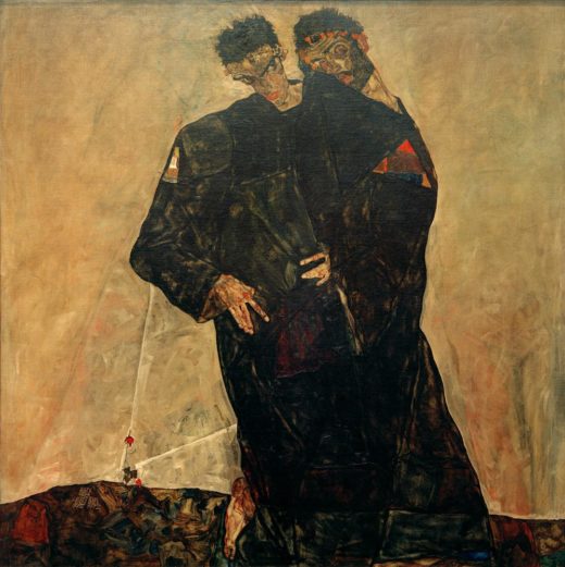 Egon Schiele „Die Eremiten“ 181 x 181 cm 1