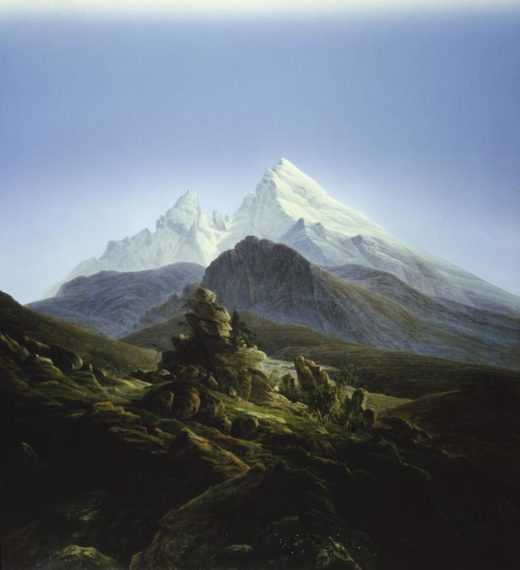 Caspar David Friedrich „Der Watzmann“  170 x 133 cm 1