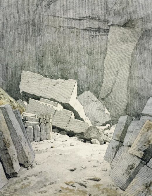 Caspar David Friedrich „Steinbruch“  174 x 210 cm 1