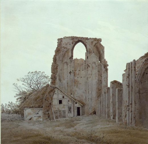 Caspar David Friedrich „Abtei bei Greifswald“  235 x 227 cm 1