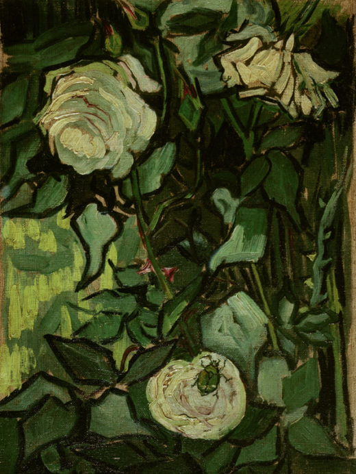 Vincent van Gogh “Rosen und ein Kaefer” 32,5 x 23,5 cm 1