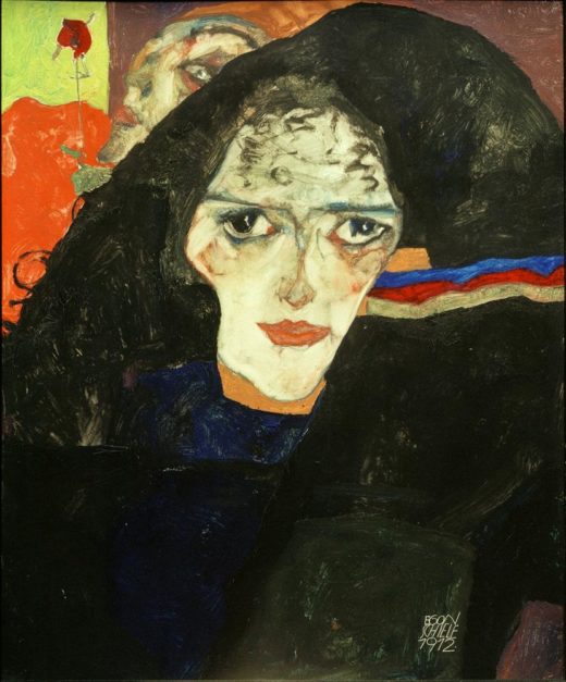 Egon Schiele „Trauernde Frau“ 34 x 43 cm 1