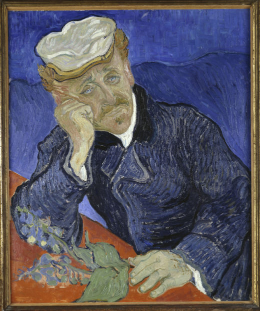 Vincent van Gogh “Bildnis Doktor Gachet mit Fingerhutzweig”