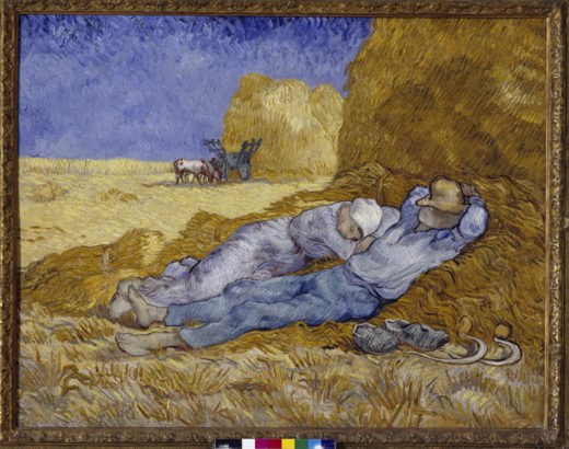 Vincent van Gogh “La méridienne” oder “La sieste”, 73 x 91 cm 1