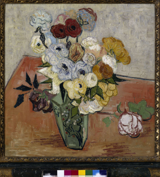 Vincent van Gogh “Stilleben mit japanischer Vase 51,7 x 52 cm 1