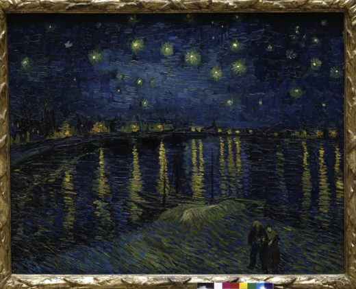 Vincent van Gogh “Sternennacht ueber der Rhône” 72,5 x 92 cm 1