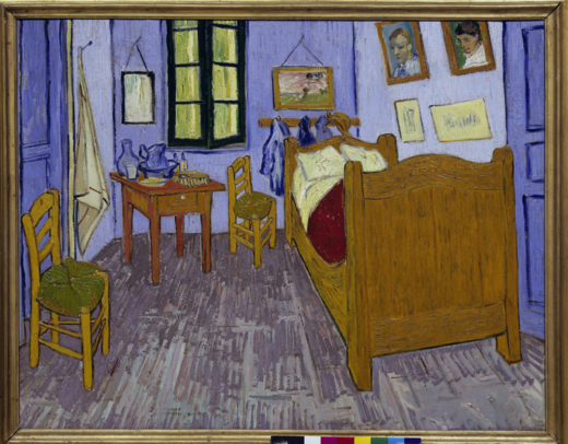 Vincent van Gogh “Van Goghs Schlafzimmer in Arles”, 56,5 x 74 cm 1
