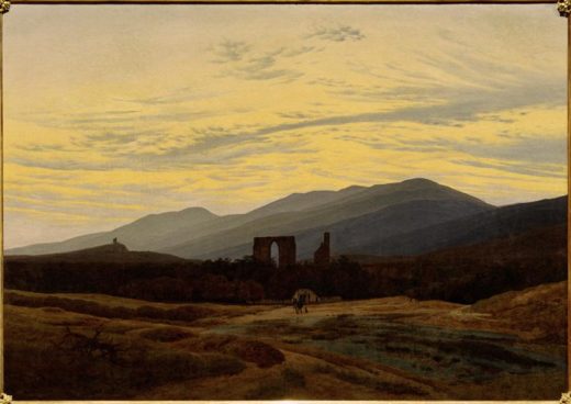 Caspar David Friedrich „Ruine im-Riesengebirge“  103 x 72 cm 1