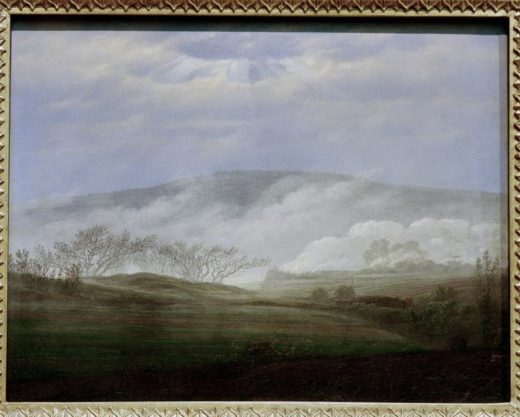 Caspar David Friedrich „Nebel im Elbtal“  42 x 33 cm 1