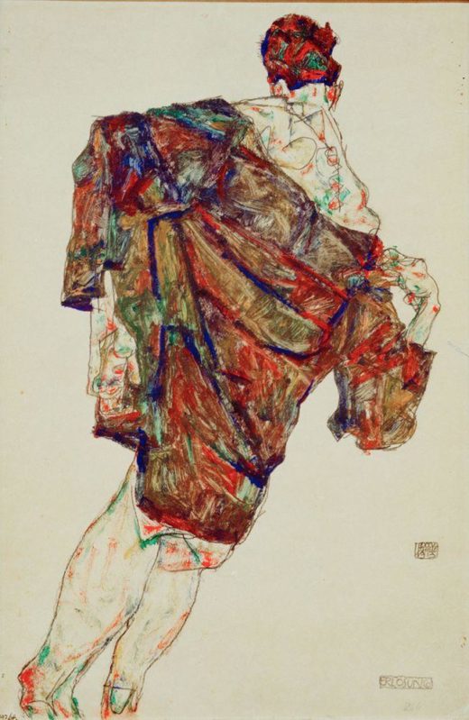 Egon Schiele „Erlösung“ 32 x 49 cm 1