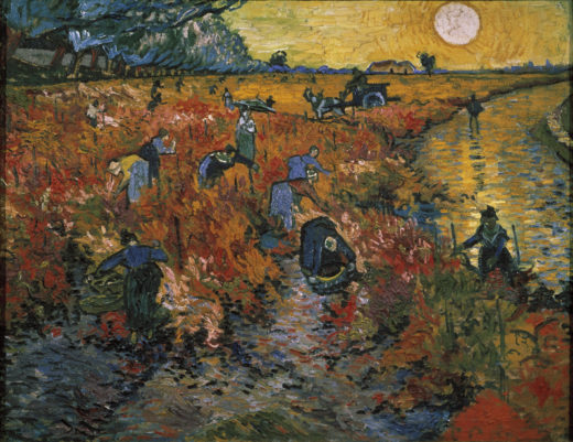 Vincent van Gogh “Der rote Weinberg” 73 x 91 cm 1