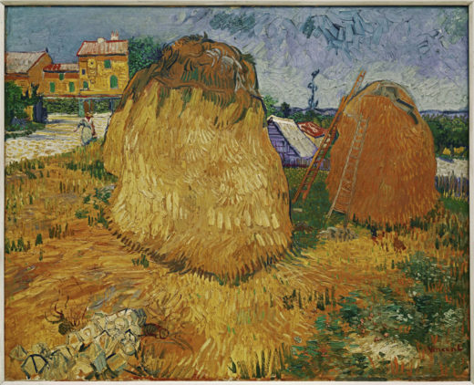 Vincent van Gogh “Heuschober in der Provence” 73 x 92,5 cm 1