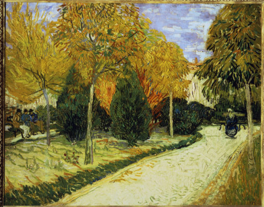 Vincent van Gogh “Weg im Park von Arles”