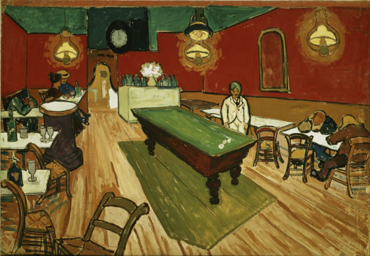 Vincent van Gogh “Das Nachtcafé in Arles” (Das Nachtcafé an der Place Lamartine in Arles), 44,4 x 63,2 cm 1