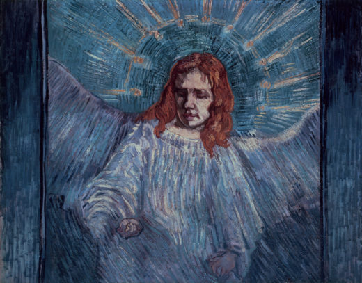 Vincent van Gogh “Der Engel” (nach Rembrandt), 54 x 64 cm 1