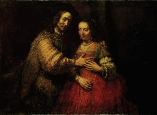 Rembrandt “Isaak-und-Rebekka“ 122 x 167 cm 1