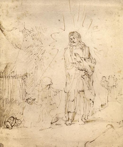 Rembrandt “Christus-erscheint-Maria-Magdalena“ 22