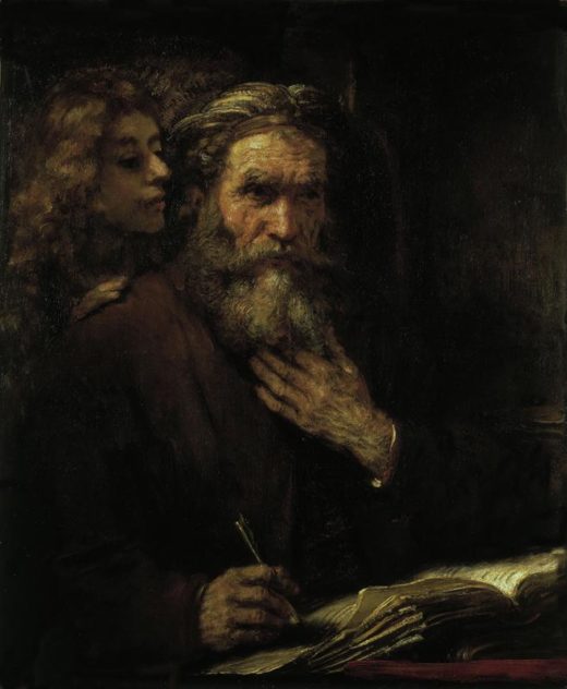 Rembrandt “Der-Evangelist-Matthäus“ 88