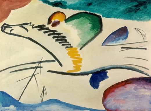 Wassily Kandinsky „Lyrisches“ 130 x 94 cm 1