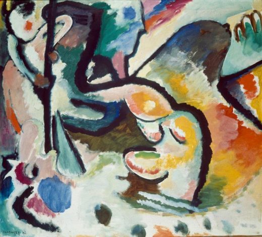 Wassily Kandinsky „St Georg “ 107 x 97 cm 1