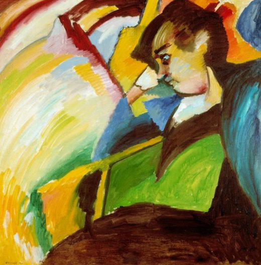 Wassily Kandinsky „Dame“ 109 x 110 cm 1