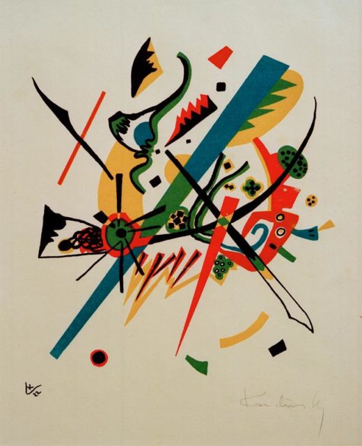 Wassily Kandinsky „Kleine Welten“ 22 x 24 cm 1