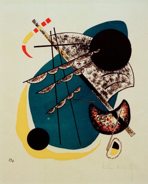 Wassily Kandinsky „Kleine Welten“ 21 x 25 cm 1