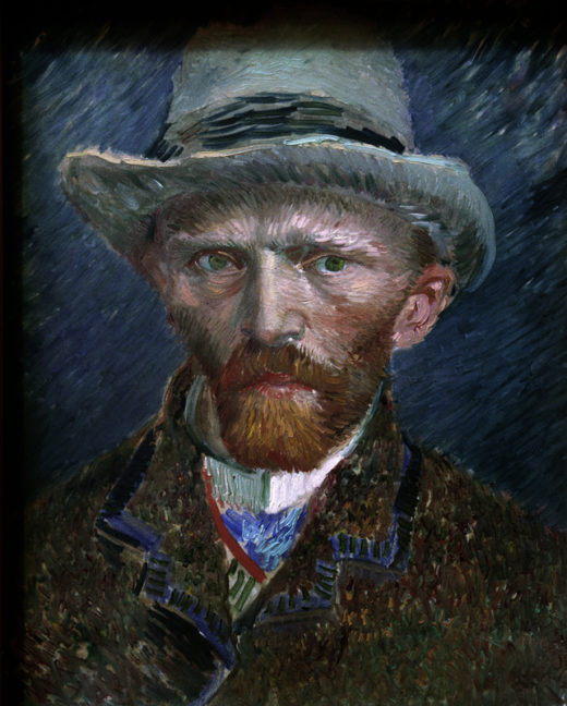 Vincent van Gogh “Selbstbildnis” 42 x 34 cm 1